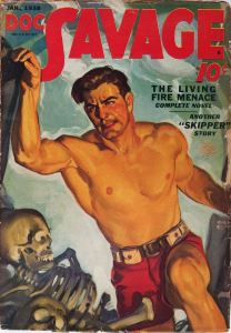 Cover of Doc Savage book, edition: January 1938